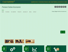 Tablet Screenshot of calvadoss.com